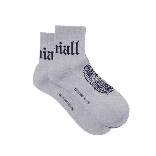 RADIALL　ソックス　"CRADLE 1PAC SOX SHORT / DRALON"　(Heather Gray)