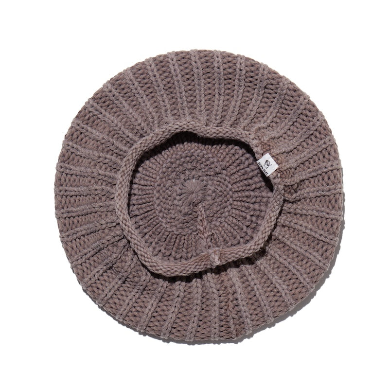 RADIALL ニットタム LUDWIG TAM CAP ブラウン 下部