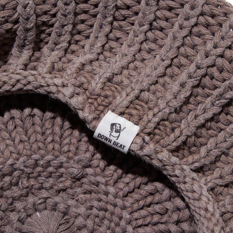 RADIALL ニットタム LUDWIG TAM CAP ブラウン ピスネーム