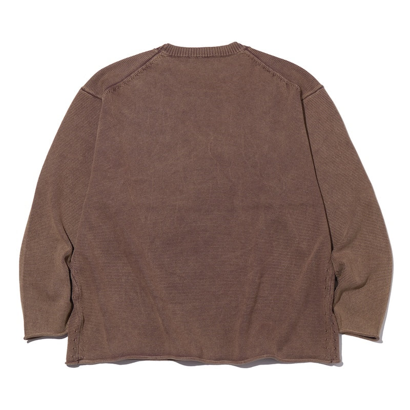 RADIALL セーター LUDWIG CREW NECK SWEATER L/S (ブラウン RADIALL セーター LUDWIG CREW NECK SWEATER L/S (ブラウン
