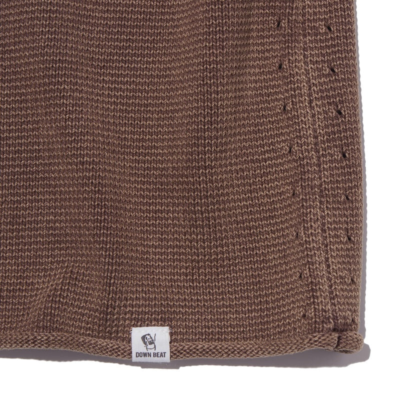 RADIALL セーター LUDWIG CREW NECK SWEATER L/S ブラウン 裾