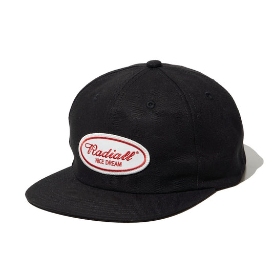 RADIALL　キャップ　"OVAL TRUCKER CAP"　(Black)