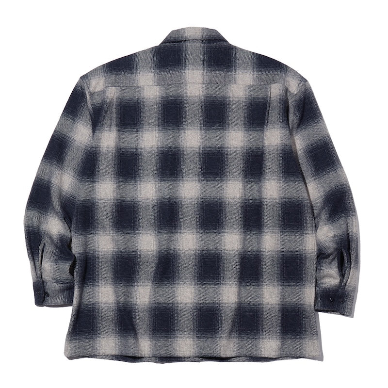 RADIALL L/Sシャツ “SHORE OPEN COLLARED SHIRT L/S