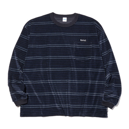 RADIALL　L/STシャツ　"HITSVILLE CREW NECK T-SHIRT L/S"　(Black)