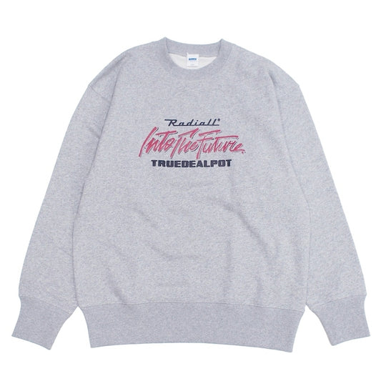 RADIALL　クルースウェット　“TRUE DEAL POT CREW NECK SWEATSHIRT L/S"　(Ash Gray)