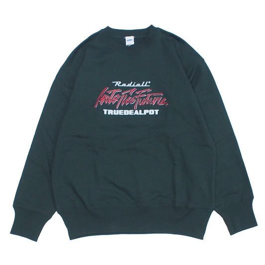 RADIALL　クルースウェット　“TRUE DEAL POT CREW NECK SWEATSHIRT L/S"　(Forest Green)