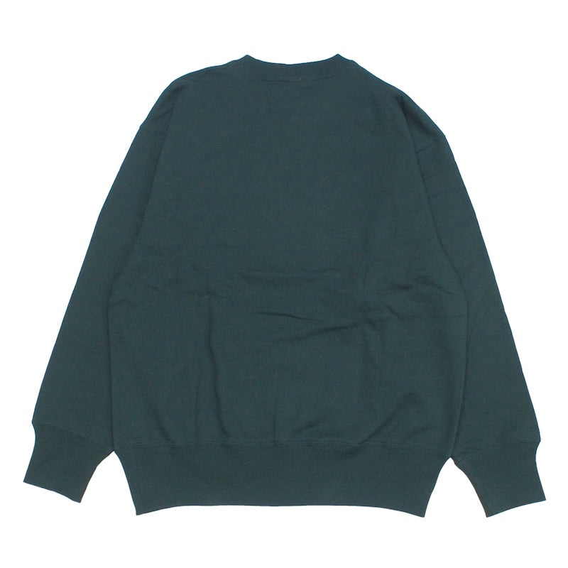 RADIALL クルーネックスウェット フォレストグリーン  背面