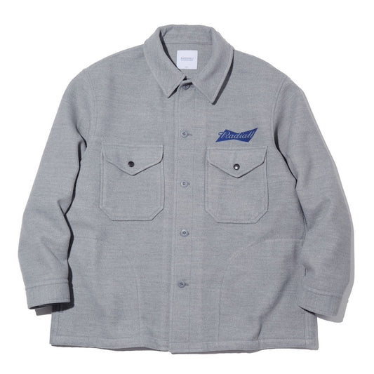 RADIALL　CPOシャツ　"BOWTIE CPO SHIRT L/S"　(Gray)