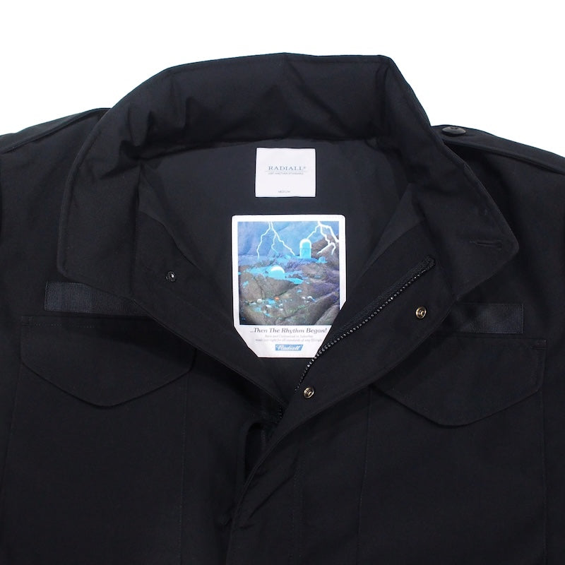 RADIALL フィールドジャケット ブラック 首元