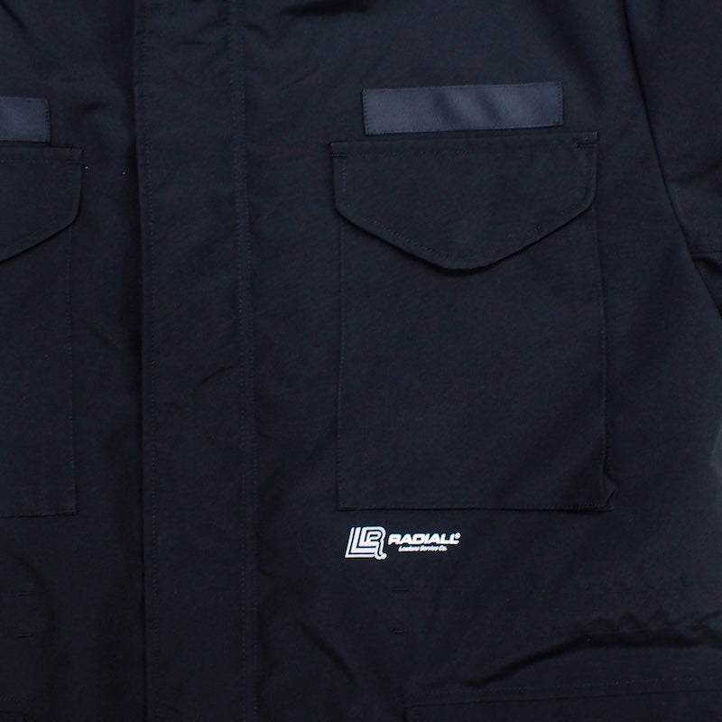 RADIALL フィールドジャケット ブラック 胸ポケット