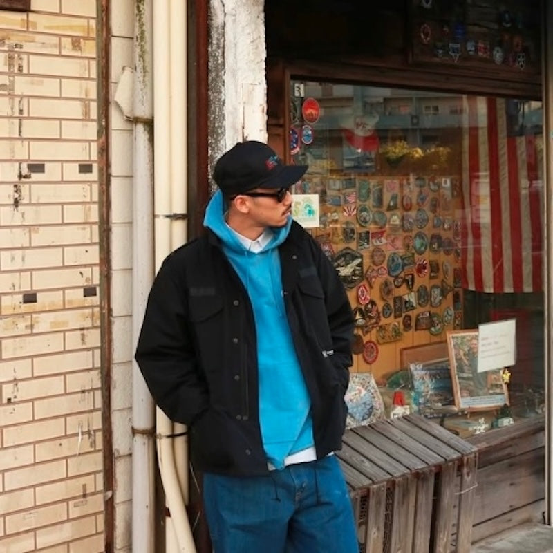 RADIALL フィールドジャケット ブラック 着用