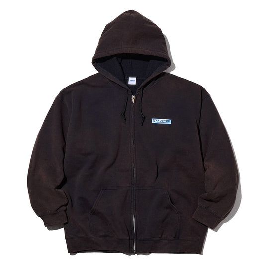 RADIALL ジップパーカー ブラック 正面