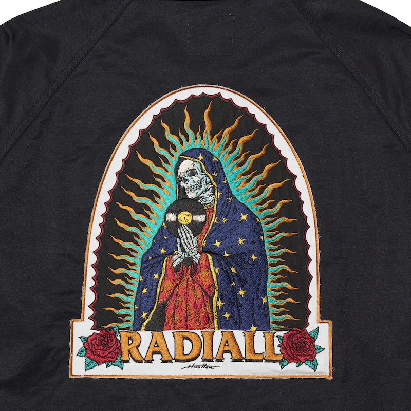 RADIALL コーチジャケット GUIDANCE WINDBREAKER JACKET ブラック