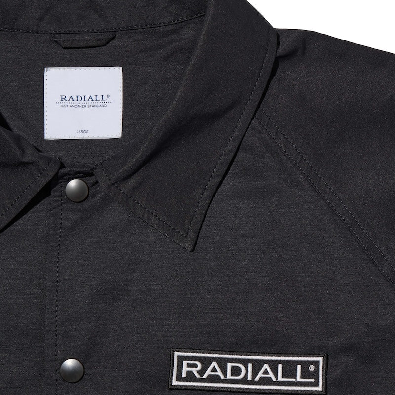 RADIALL コーチジャケット GUIDANCE WINDBREAKER JACKET ブラック