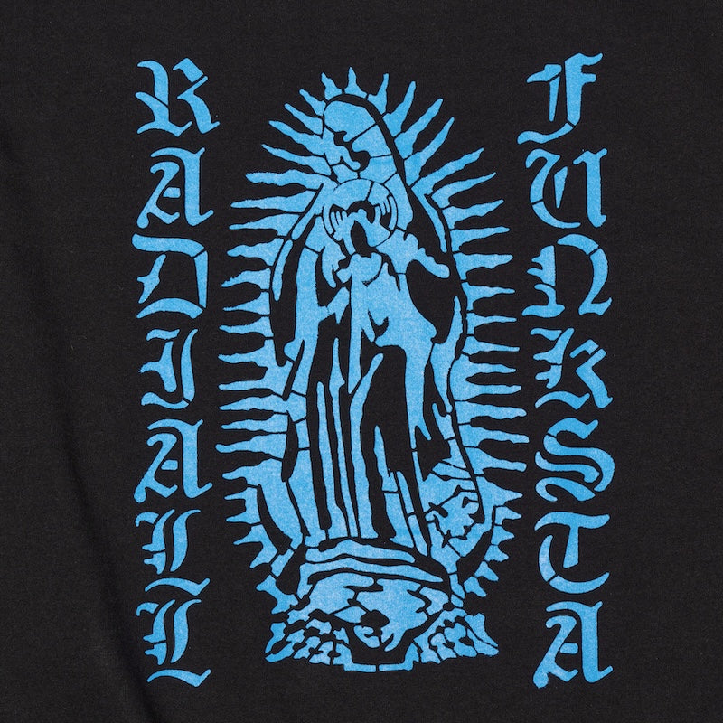 RADIALL L/STシャツ ROAD CHARM L/S TEE ブラック 商品画像 バックプリント