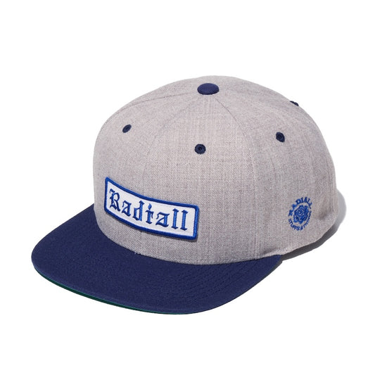 RADIALL キャップ VOX BASEBALL CAP グレー/ネイビー 商品画像 正面