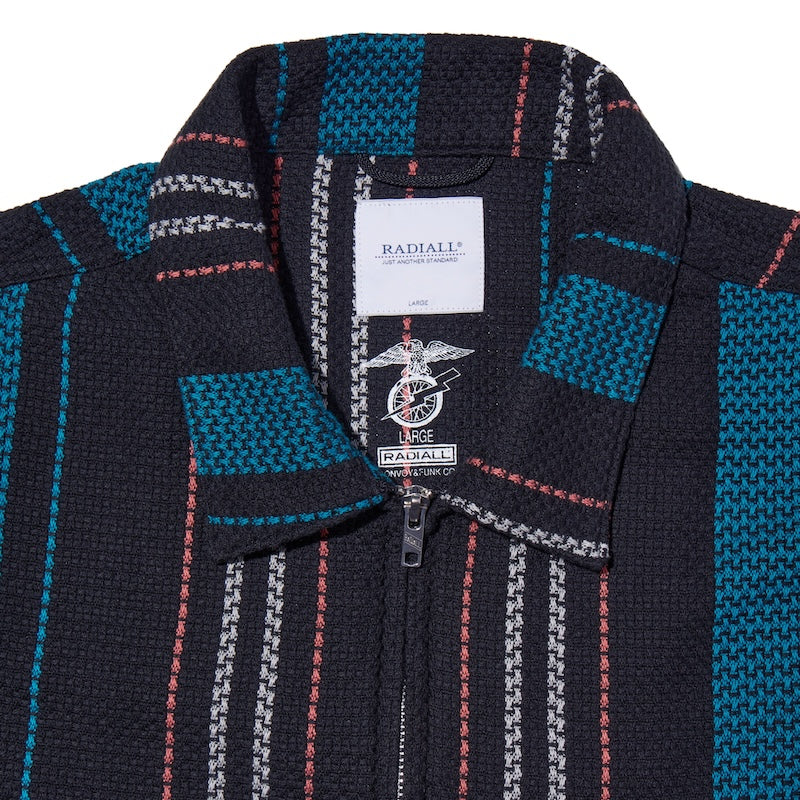 RADIALL ジャケット EL CAMINO ZIP UP JACKET ブラック 商品画像 首元