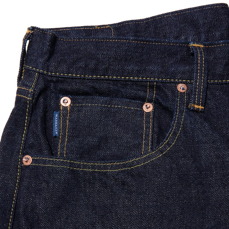 RADIALL デニムパンツ KUSTOM 350B STRAIGHT FIT PANTS インディゴ 商品画像 フロントポケット