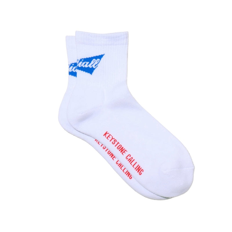 RADIALL ソックス RIBBONS 1PAC SOX SHORT / DRALON ホワイト 商品画像