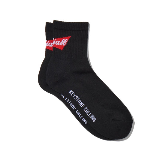 RADIALL ソックス RIBBONS 1PAC SOX SHORT / DRALON ブラック 商品画像 1