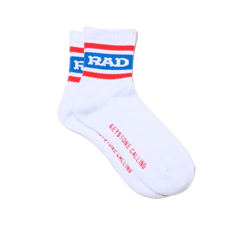 RADIALL ソックス LOW KICK 1PAC SOX SHORT / DRALON ホワイト 商品画像