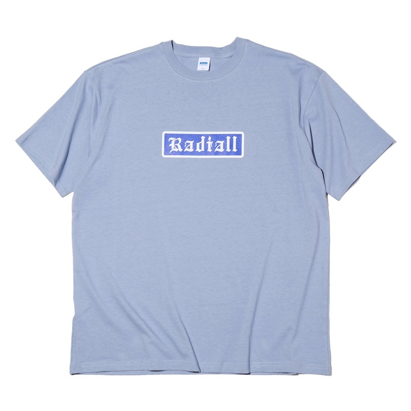 RADIALL Tシャツ VOX CREW NECK T-SHIRT S/S ブルー 商品画像 正面