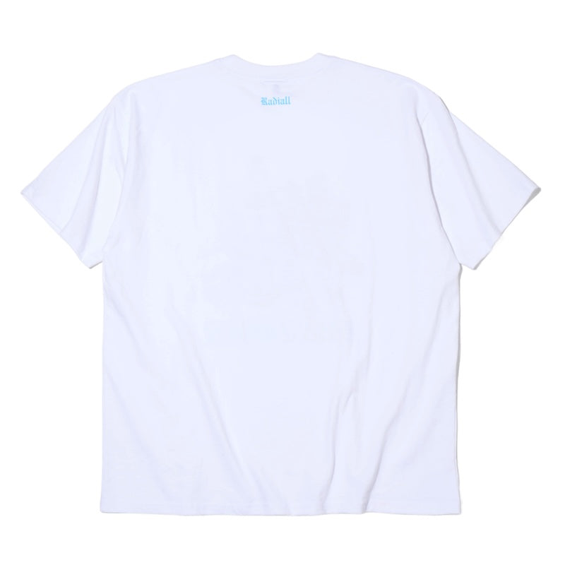RADIALL Tシャツ TRUE DEAL POT CREW NECK T-SHIRT S/S ホワイト商品画像 背面