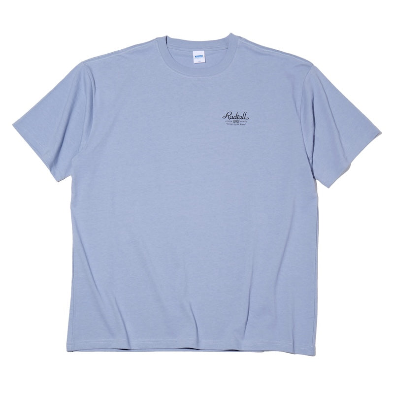 RADIALL Tシャツ CONER SHOP CREW NECK T-SHIRT S/S ブルー 商品画像 正面