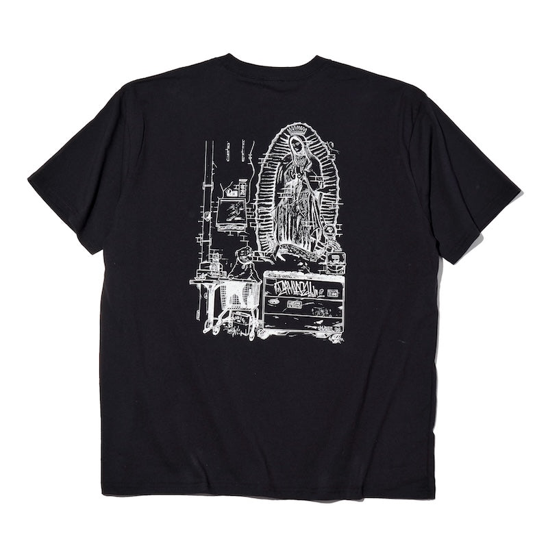 RADIALL Tシャツ CONER SHOP CREW NECK T-SHIRT S/S ブラック 商品画像 背面