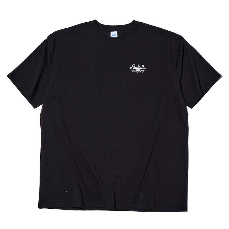 RADIALL Tシャツ CONER SHOP CREW NECK T-SHIRT S/S ブラック 商品画像 正面