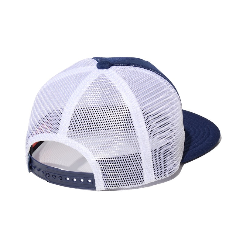 RADIALL キャップ EAGLE TIP TRUCKER MESH CAP ネイビー/ホワイト 商品画像 背面