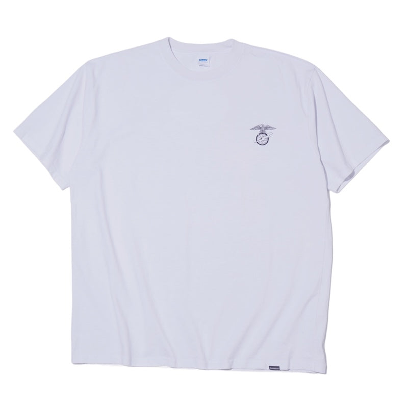 RADIALL Tシャツ HAWK CREW NECK T-SHIRT S/S ホワイト 商品画像  正面