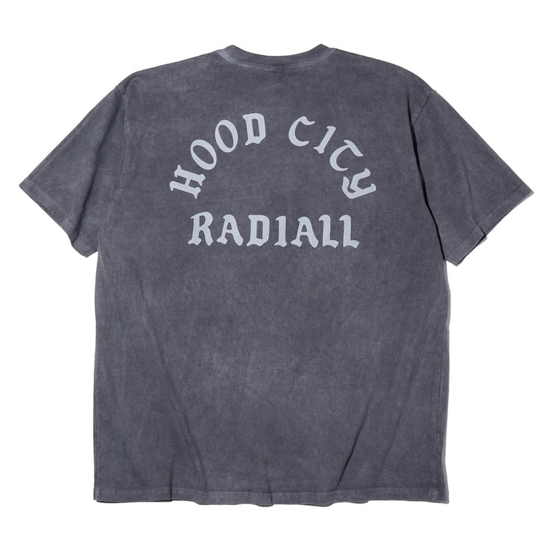 RADIALL Tシャツ HAWK CREW NECK T-SHIRT S/S ブラック 商品画像 背面