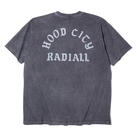 RADIALL Tシャツ HAWK CREW NECK T-SHIRT S/S ブラック 商品画像 背面