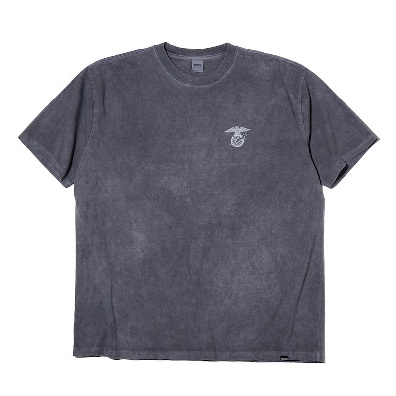 RADIALL Tシャツ HAWK CREW NECK T-SHIRT S/S ブラック 商品画像 正面