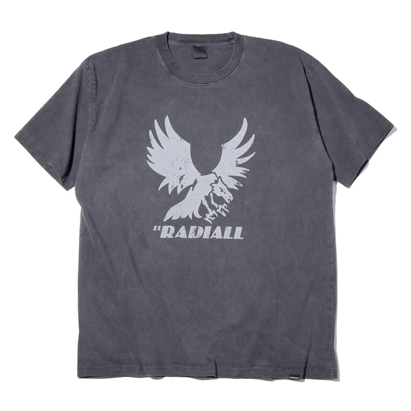 RADIALL Tシャツ EAGLE TIP CREW NECK T-SHIRT S/S ブラック 商品画像 正面