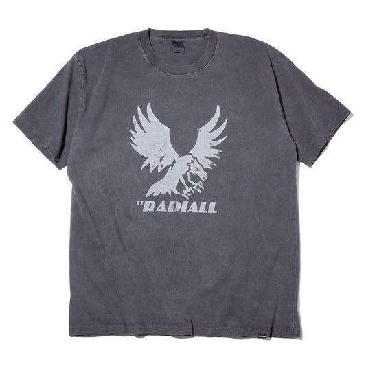 RADIALL Tシャツ EAGLE TIP CREW NECK T-SHIRT S/S ブラック 商品画像 正面