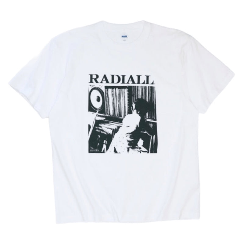 RADIALL Tシャツ DIG CREW NECK T-SHIRT S/S ホワイト 商品画像 正面