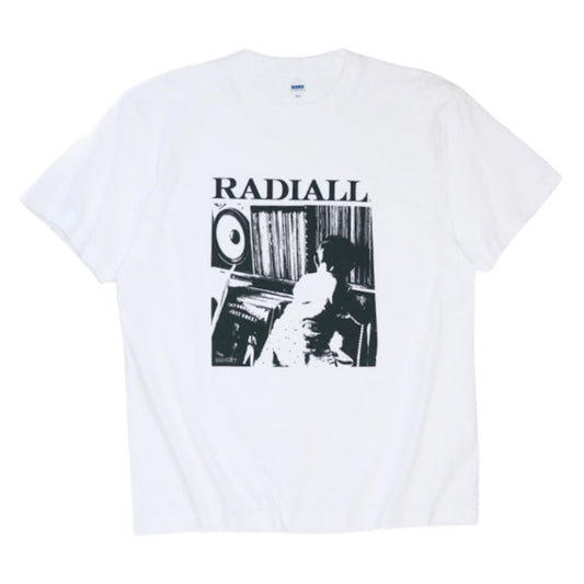 RADIALL Tシャツ DIG CREW NECK T-SHIRT S/S ホワイト 商品画像 正面