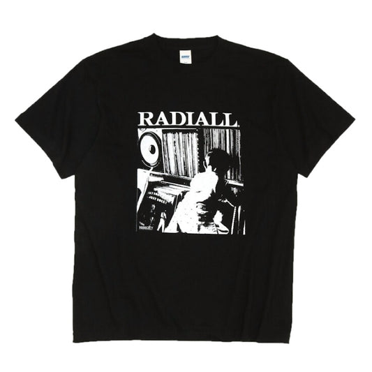 RADIALL Tシャツ DIG CREW NECK T-SHIRT S/S ブラック 商品画像 正面