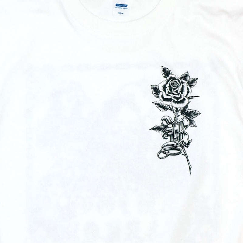 RADIALL Tシャツ AMIGO PARLOR CREW NECK T-SHIRT S/S ホワイト 商品画像 フロントプリント