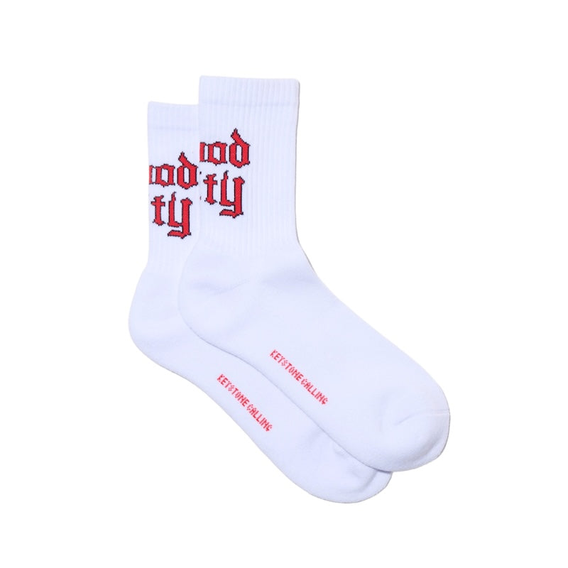 RADIALL ソックス HOOD CITY 1PAC SOX MID ホワイト 商品画像