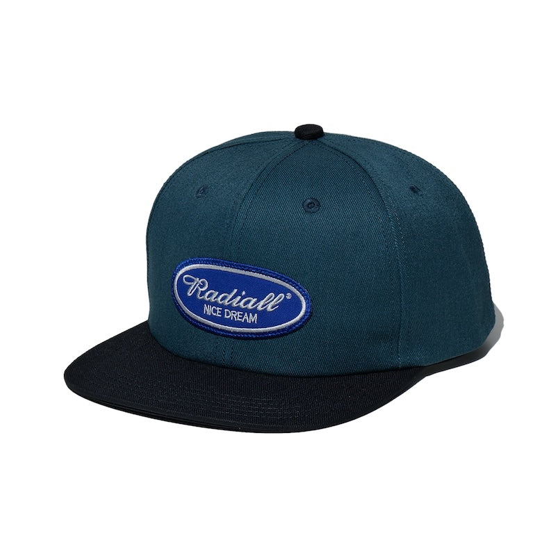 RADIALL キャップ WHEEL UNITE BASEBALL CAP グリーン/ブラック 商品画像 正面
