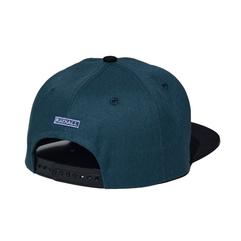 RADIALL キャップ WHEEL UNITE BASEBALL CAP グリーン/ブラック 商品画像 背面