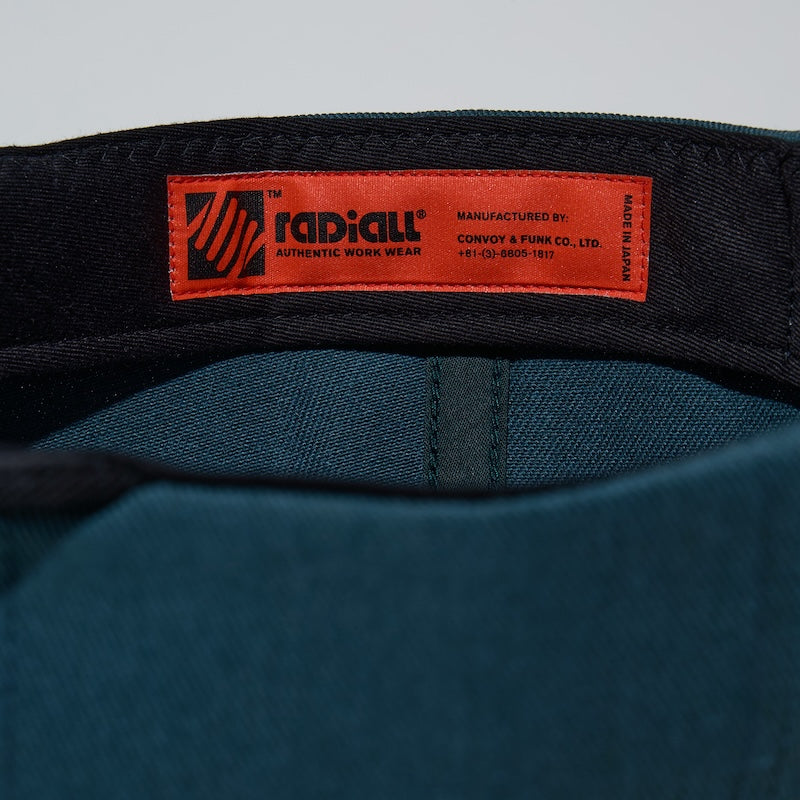 RADIALL キャップ WHEEL UNITE BASEBALL CAP グリーン/ブラック 商品画像 内側