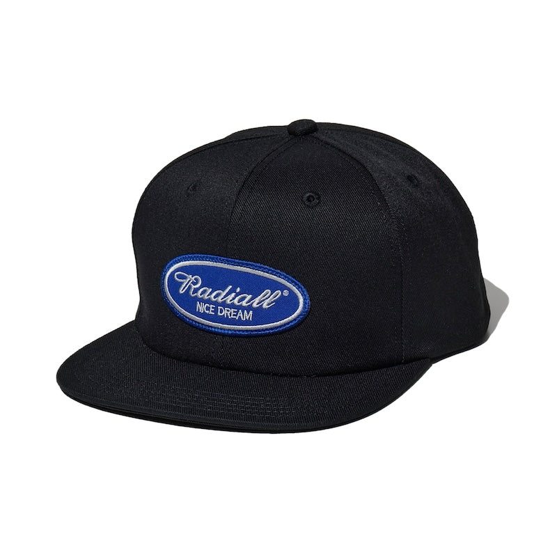RADIALL キャップ WHEEL UNITE BASEBALL CAP ブラック 商品画像 正面