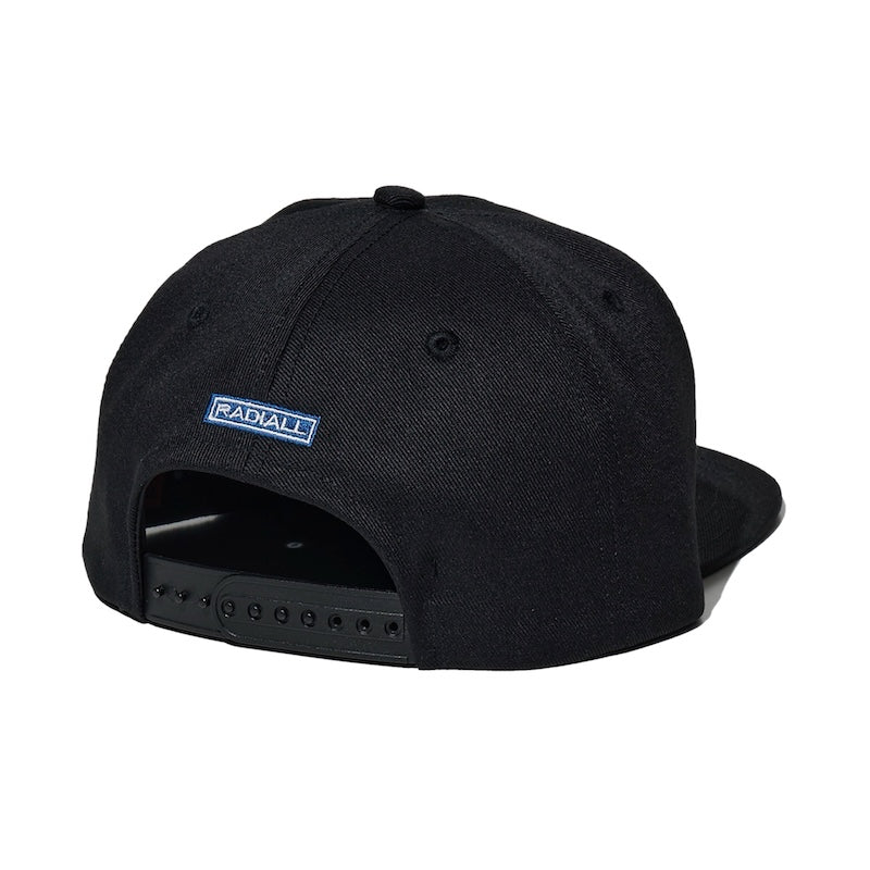 RADIALL キャップ WHEEL UNITE BASEBALL CAP ブラック 商品画像 背面