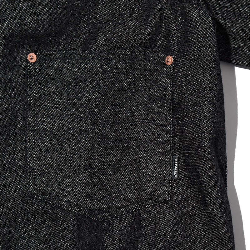 RADIALL ジャケット CLASSIC 350 TOP TRUCKER JACKET ブラック 商品画像 ポケット