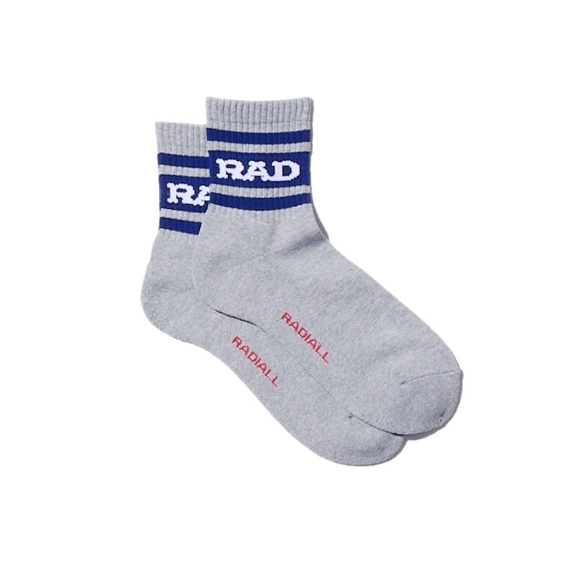 RADIALL ソックス LOW KICK 1PAC SOX SHORT / DRALON (Gray) 商品画像 全体