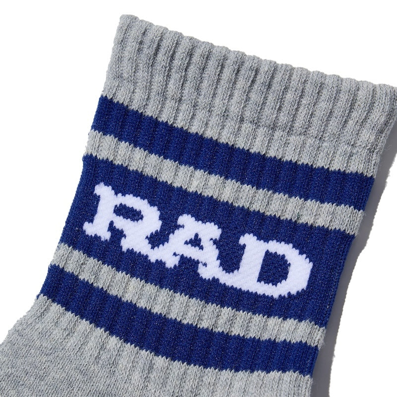 RADIALL ソックス LOW KICK 1PAC SOX SHORT / DRALON (Gray) 商品画像 クローズアップ 1